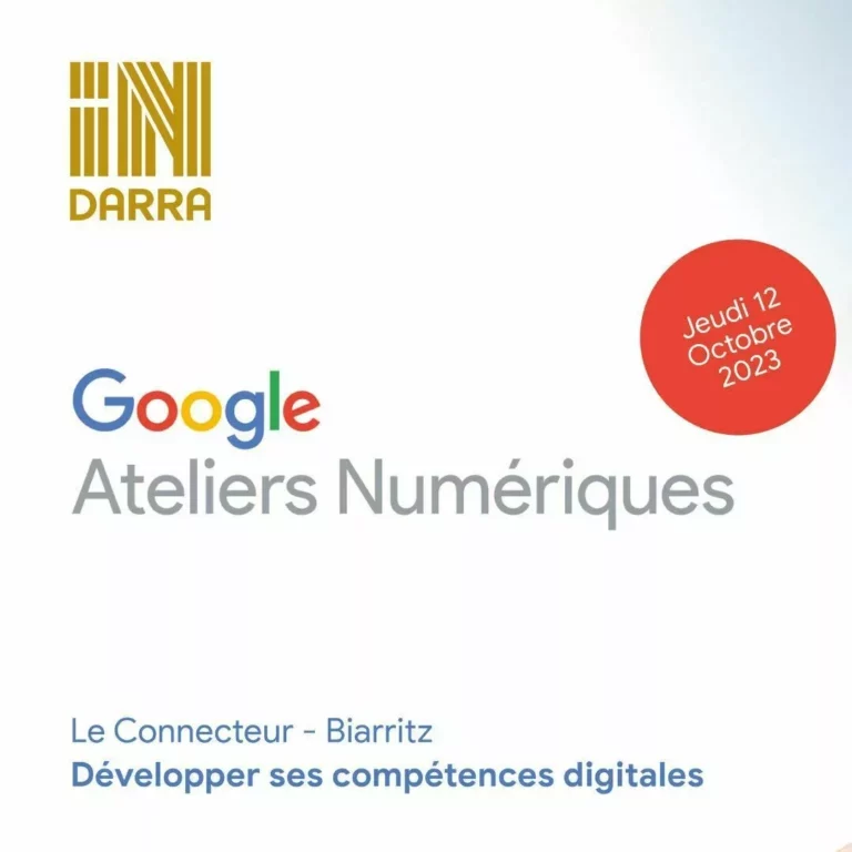 google ateliers numériques