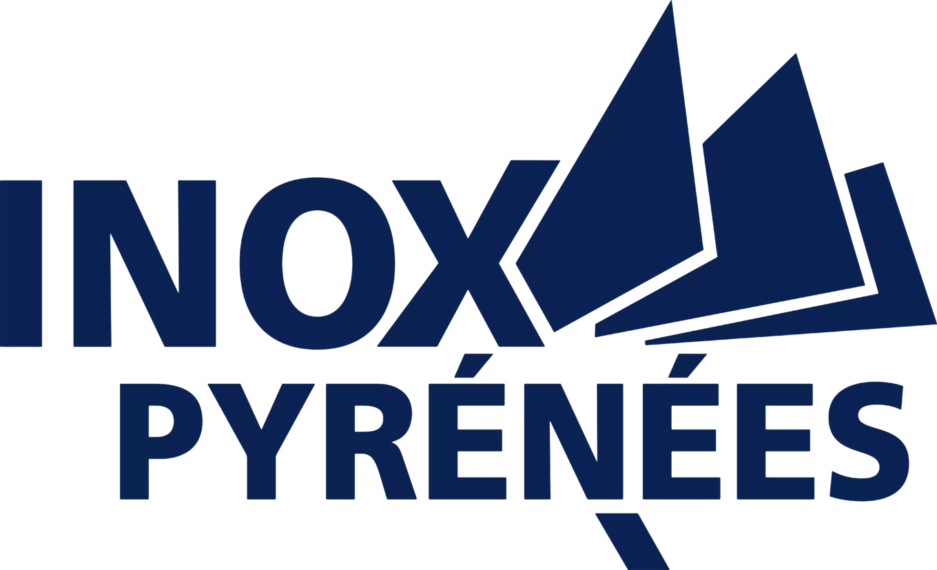 Logo bleu nuit Inox Pyrenees