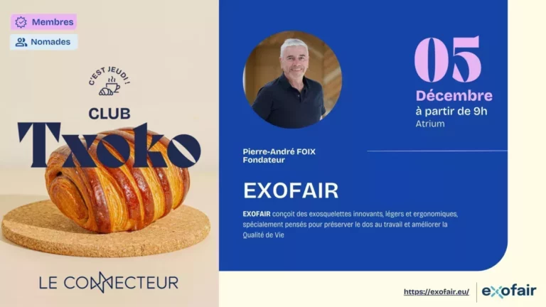 Club Txoko MOVIATECH Jeudi 12 décembre 2024