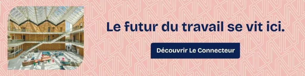Bloc le connecteur le futur du travail se vit ici