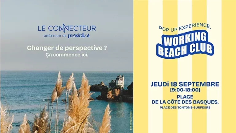 Pop up working beach club