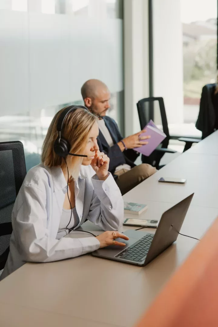 Poste nomade en open space