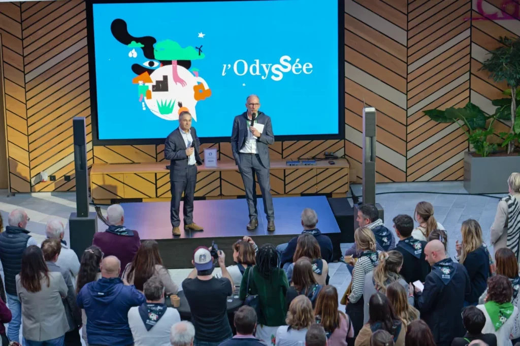 Odyssée CAPG Atterrissage discours président