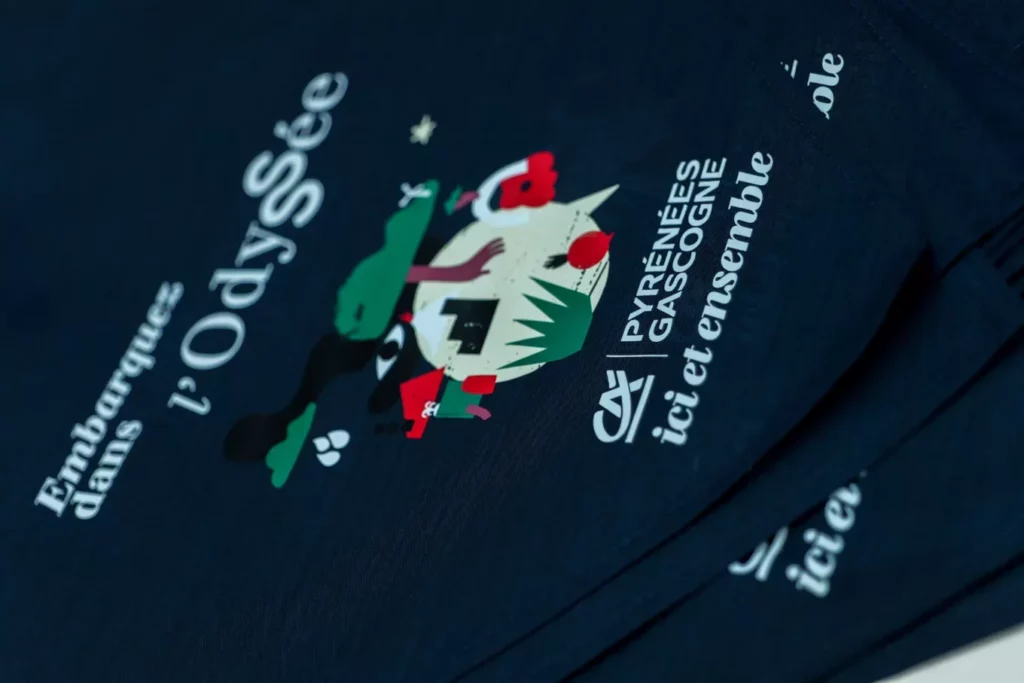 Odyssée CAPG foulard personnalisé